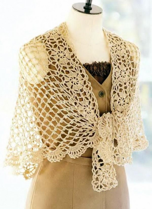 Inspiration. Crochet Summer Shawls.