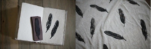 ​Feather Print for T-Shirt
