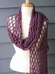 Inspiration. Crochet Summer Scarves.