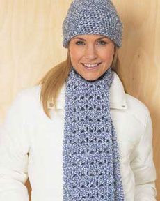 Crochet Scarf and Hat