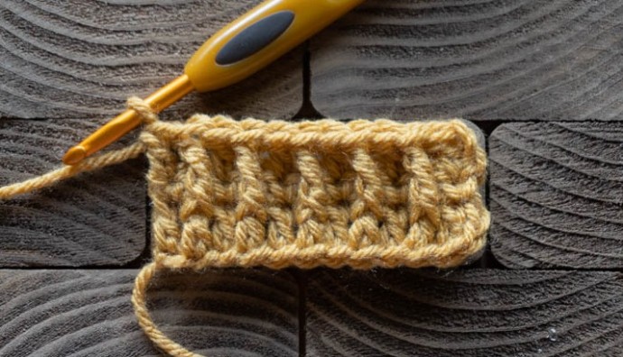 Helping our users. ​Crochet Alpine Stitch.