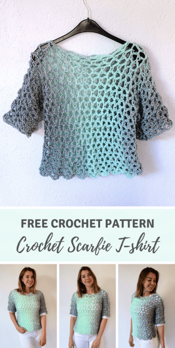 Inspiration. Crochet Shirts.