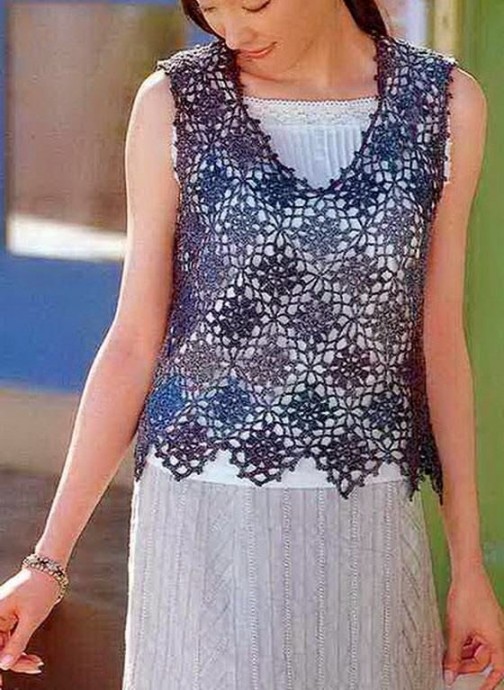 Inspiration. Crochet Vests. Inspiration. Crochet Vests.
