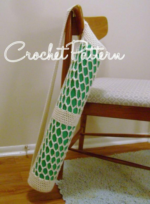 Inspiration. Crochet Yoga Mat Covers.