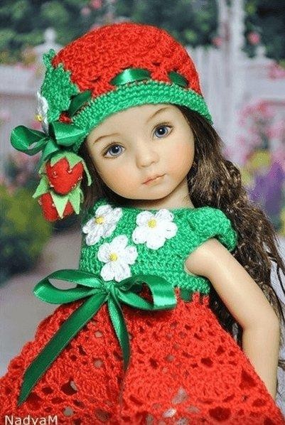 Inspiration. Dresses for Dolls.