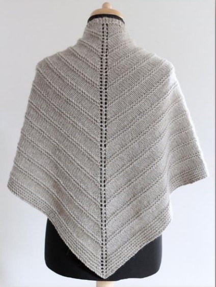 Helping our users. ​Elegant Knit Shawl.