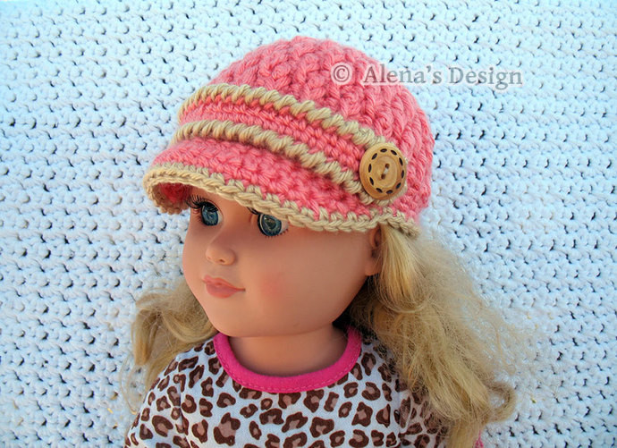 Inspiration. Crochet Dolls' Hats.