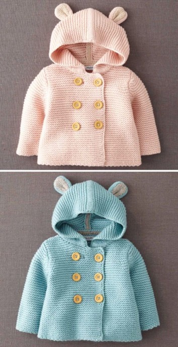 Inspiration. Knit Children Jackets.