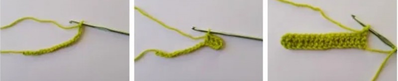 Modified Crochet Silt Stitch