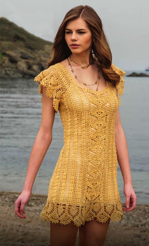 Elegant Crochet Tunic-Dress – FREE CROCHET PATTERN — Craftorator
