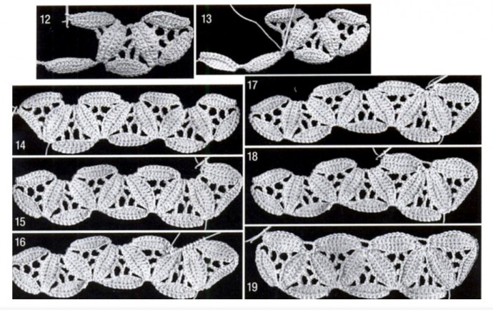 Continuous Lace Crocheting