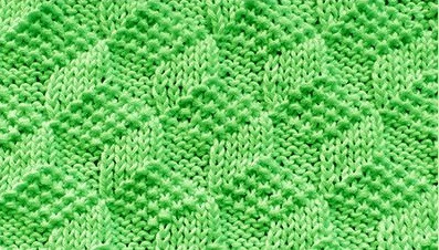 Fancy Knit Blocks Pattern