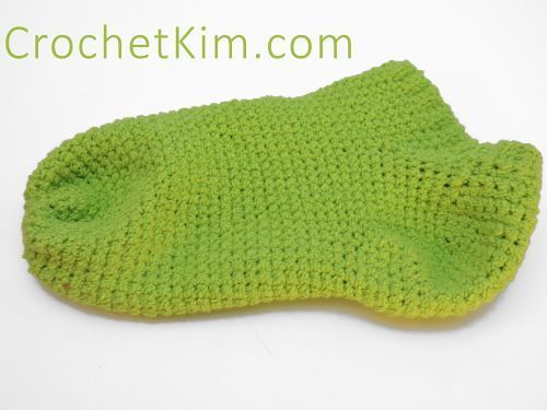 House Ankle Crochet Socks