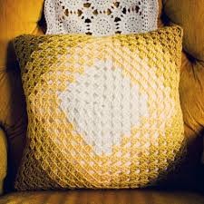 Inspiration. Crochet Cushion Cover.