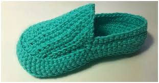 Inspiration. Crochet Women's Slippers.