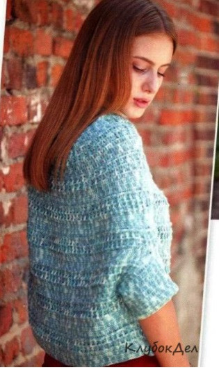 Crochet Poncho-Pullover Crochet Poncho-Pullover
