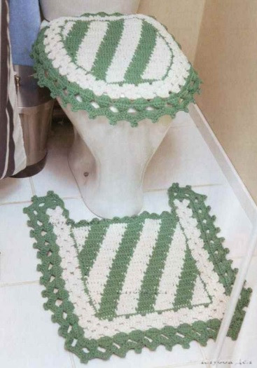 ​Crochet Set for Bathroom