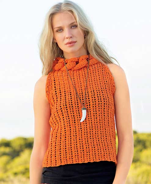​Crochet Top with Chain