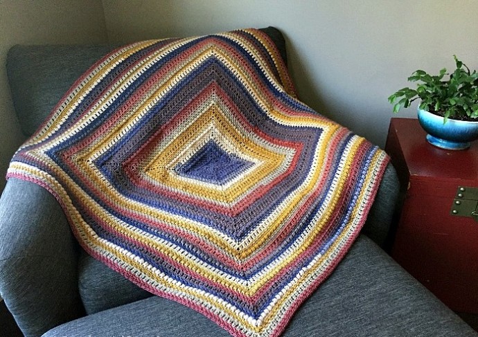 Helping our users. ​Crochet Mandala Afghan.