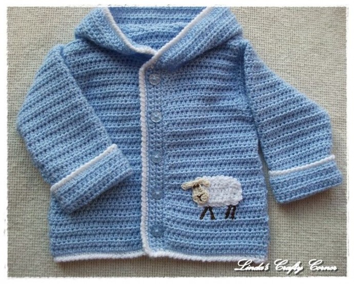 Inspiration. Crochet Baby Sweaters.