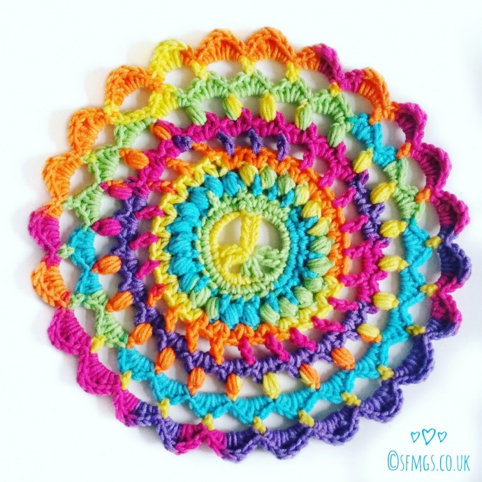 Inspiration. Crochet Mandalas.