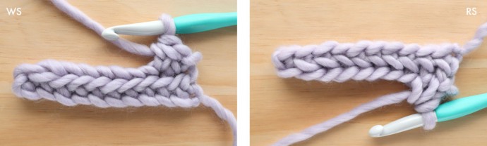 Crochet Herringbone Stitch