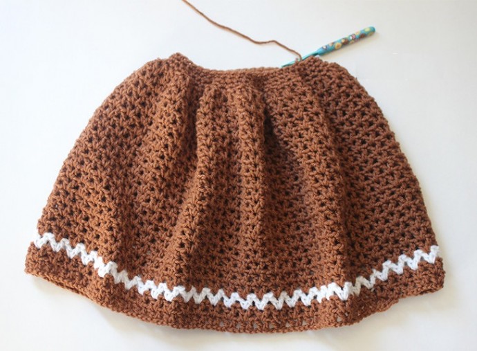 Helping our users. ​Crochet Gingerbread Dress.