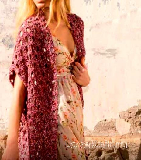 Complete Guide to Crocheting a Beautiful Violet/Crimson/Plum Top with Lana Grossa Musica Yarn Complete Guide to Crocheting a Beautiful Violet/Crimson/Plum Top with Lana Grossa Musica Yarn
