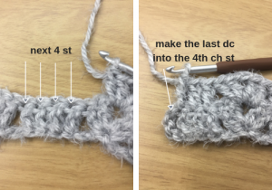 Helping our users. ​Simple Crochet Scarf.