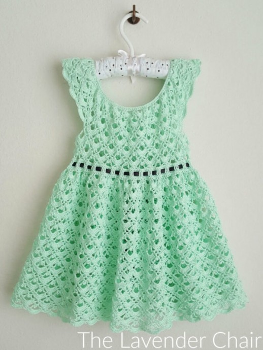 Inspiration. Crochet Baby Dresses.