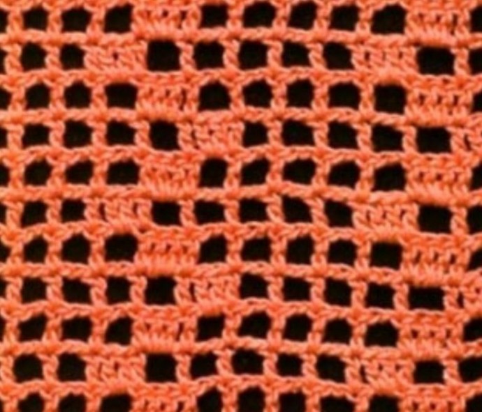 Crochet Filet Zigzags Pattern Crochet Filet Zigzags Pattern