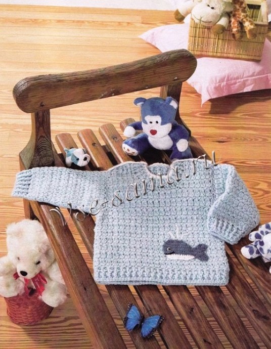 ​Crochet Pullover for Boy or Girl