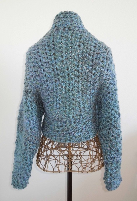 Helping our users. ​Crochet Bolero Jacket.