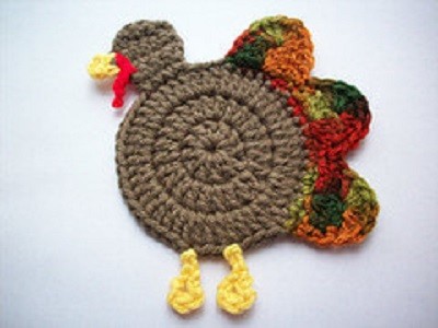 Helping our users. ​Crochet Turkey Coasters.