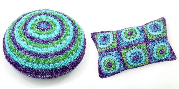 Inspiration. Crochet Cushion Covers.