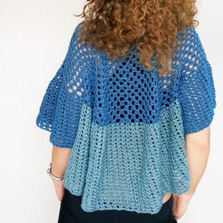 Inspiration. Crochet Filet Blouses.