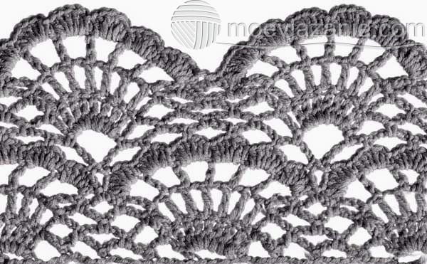 Crochet Huge Fans Pattern