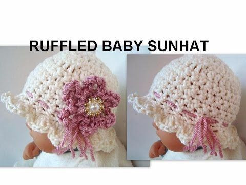 Inspiration. Crochet Baby Caps.