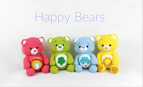 Inspiration. Crochet Bears.