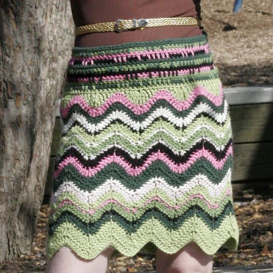 Inspiration. Crochet Skirts.