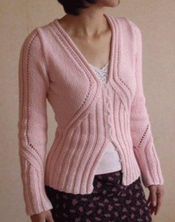 ​Peachy Knit Jacket