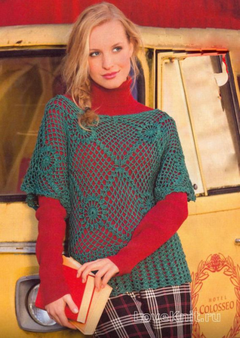 ​Crochet Net Jumper