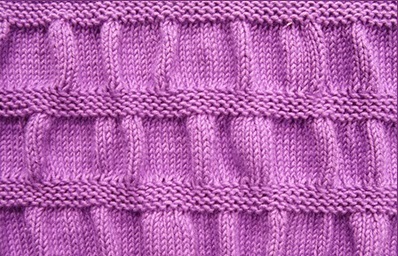 ​Garter Stitch Stripe