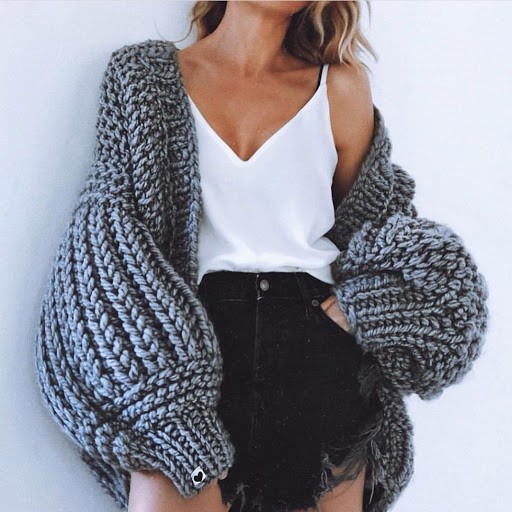 Inspiration. Knit Cardigans.