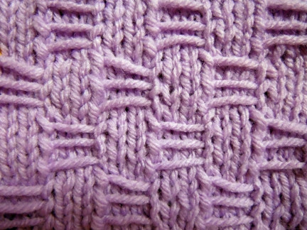 ​Chessboard Knit Pattern