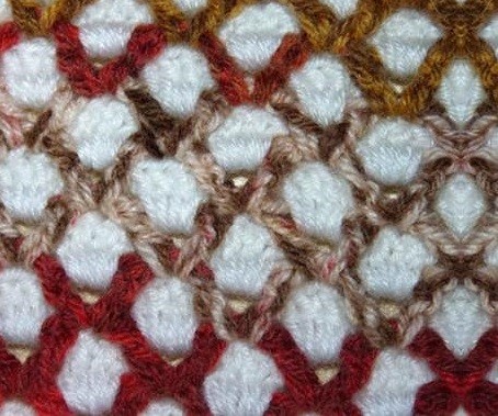 ​Double Beads Crochet Stitch