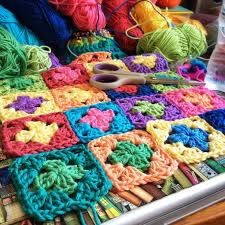 Inspiration. Granny Square Things.