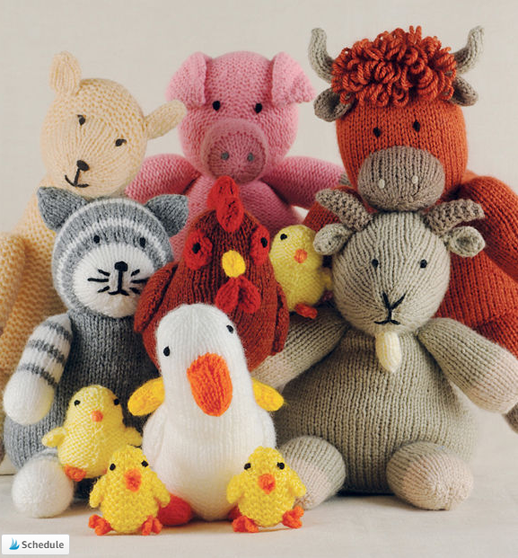 Inspiration. Knitting Toys.