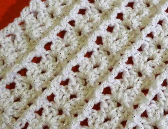 ​Post and Shells Crochet Pattern