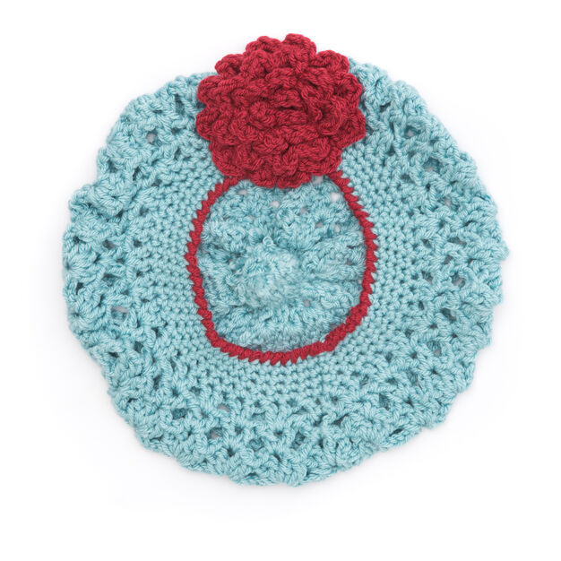 ​Crochet Blossom Hat for Girl